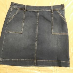 Talbots Denim Skirt